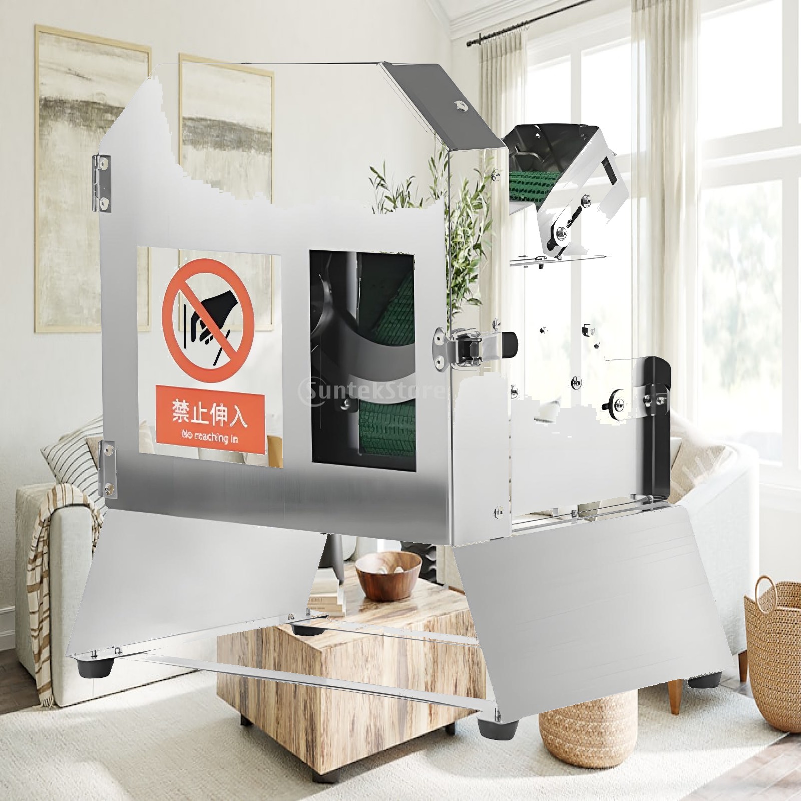 Kitchen Appliances - Automatyczna krojarka do warzyw z podajnikiem,