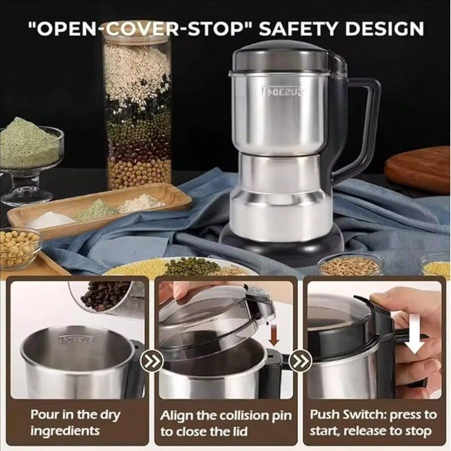 Młynek do kawy, silny silnik o – Coffee Bean Grinder Electric recenzja i cena
