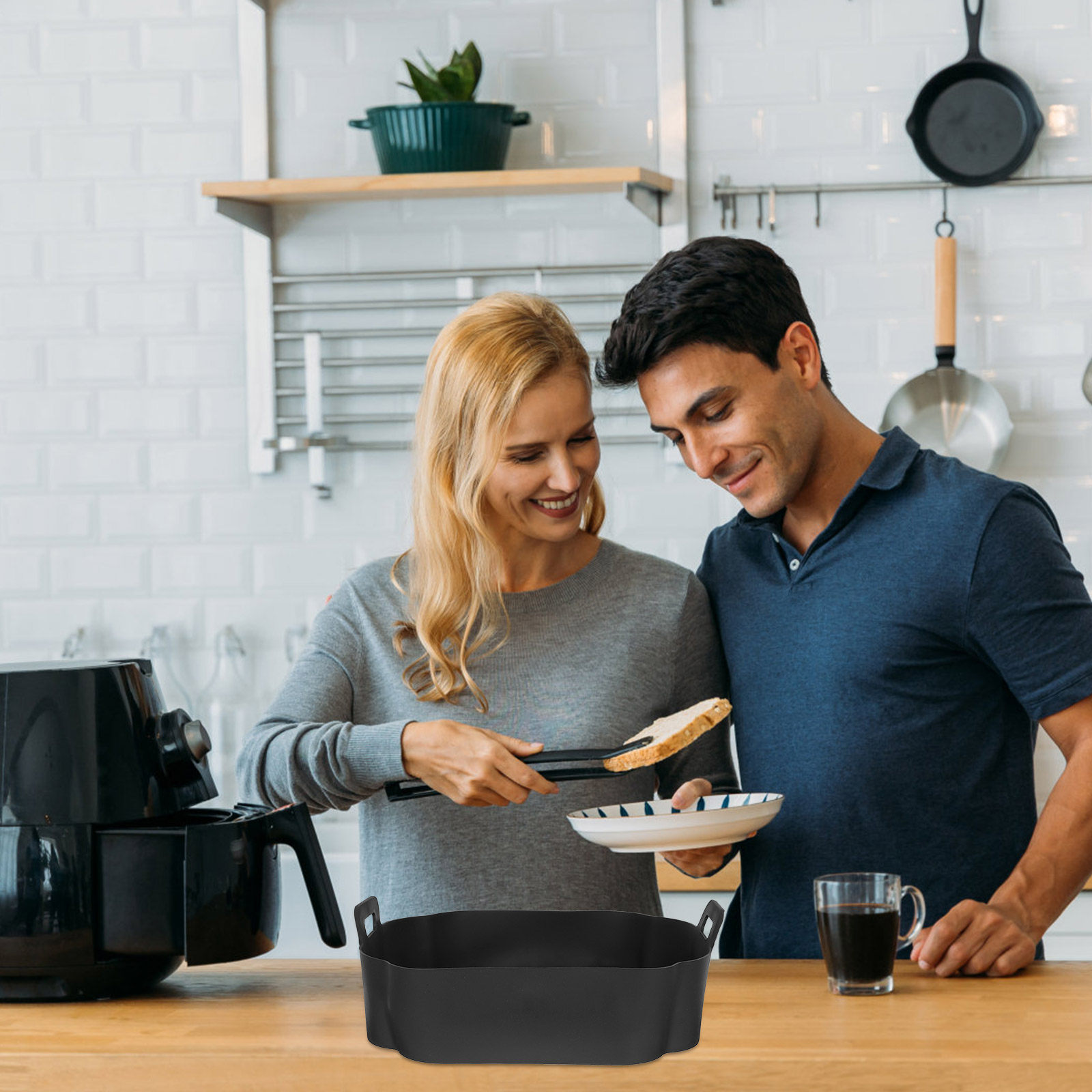 Silikonowa wkładka do frytkown – Air Fryer Silicone Pot Liner recenzja i cena