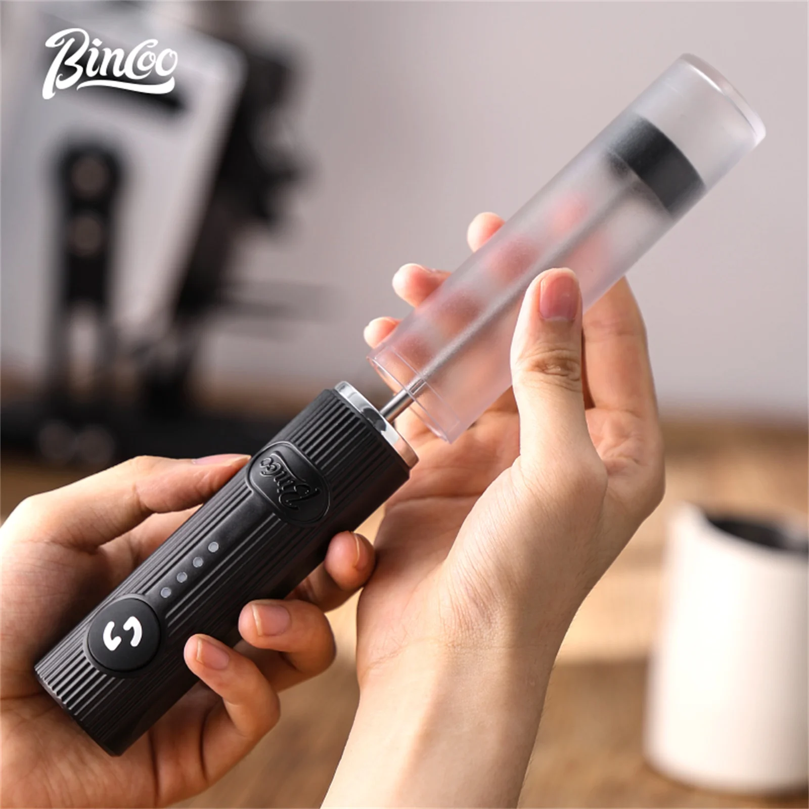 Bincoo Nowy Spieniacz do Mleka – Electric Milk Frother Handheld recenzja i cena