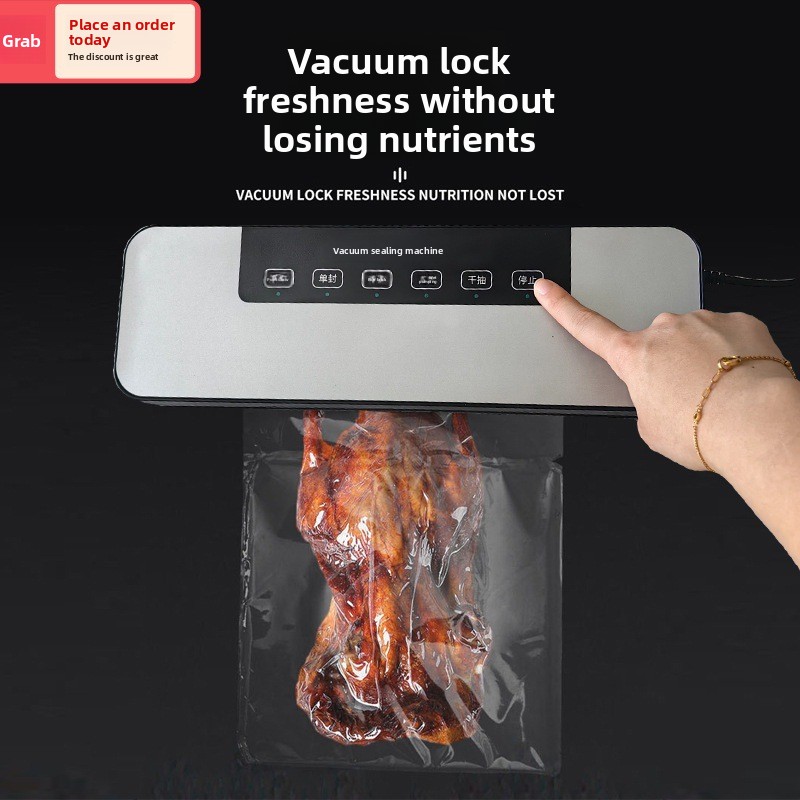 Zgrzewarka próżniowa, kompreso – Food Vacuum Sealer Machine recenzja i cena